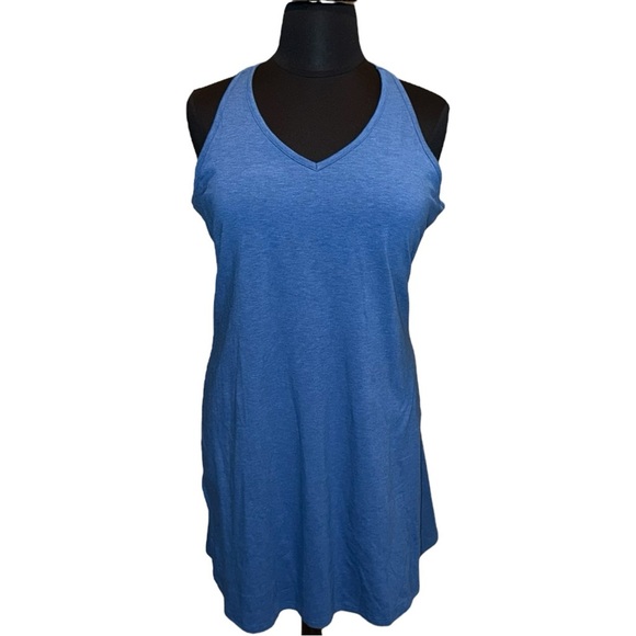 EDDIE BAUER Meadow Trail Tank Dress - Pacific Blue XL - Picture 2 of 15